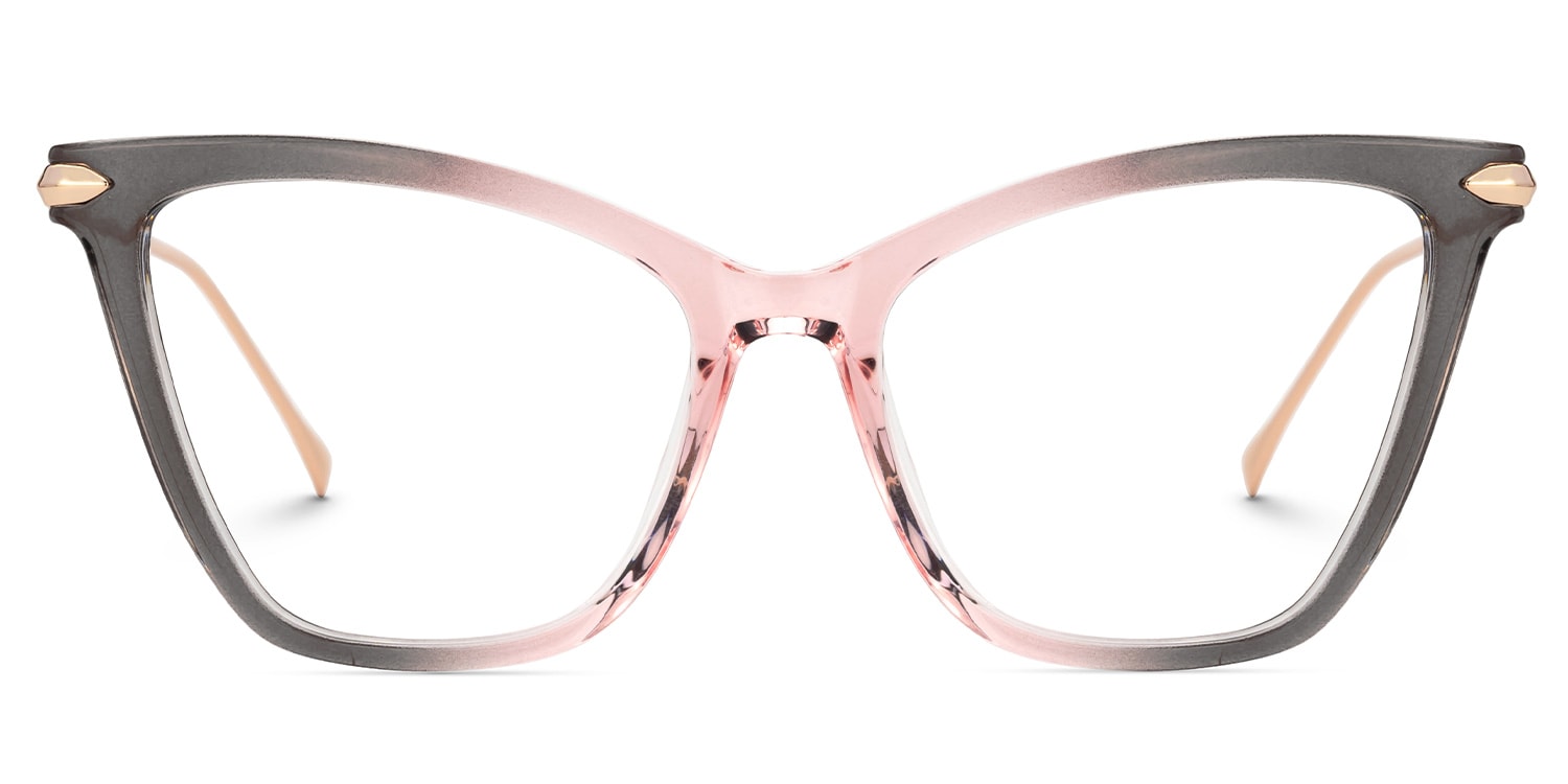 New Arrival Pink-Gray Color for Hilary Frame Glasses | Zeelool0