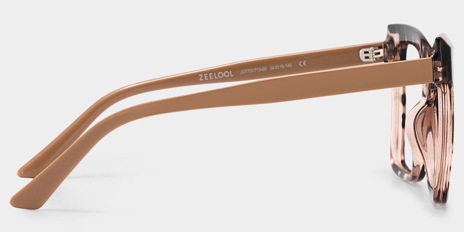 Square Eboney Tortoise Frame Glasses Deals -Zeelool Optical