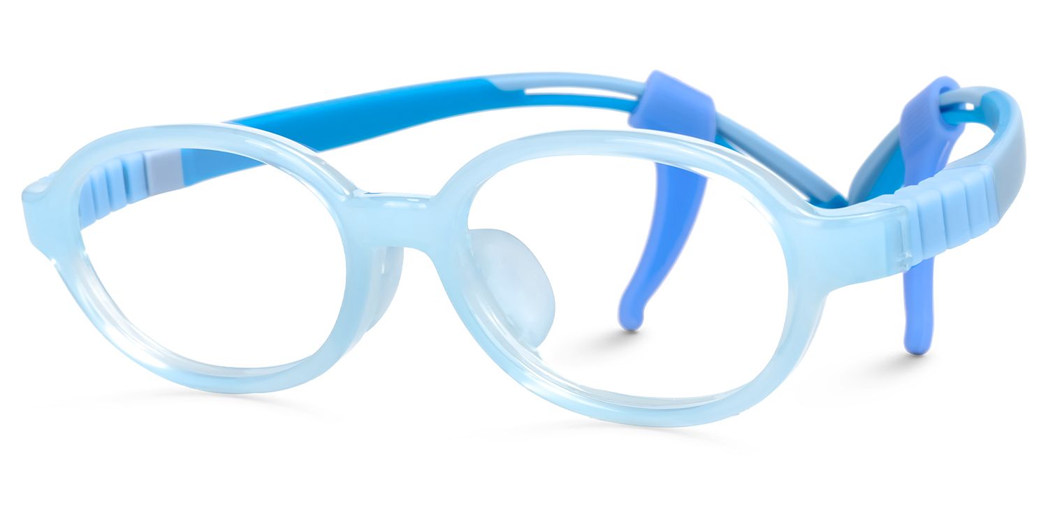 Kids Oval Sherlock Glasses with Cute Style -Zeelool