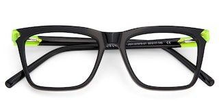 Denver Rectangle Black Glasses2