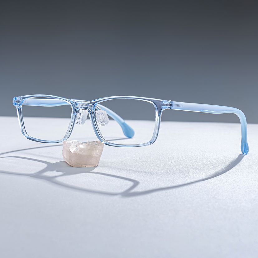 Sunny Rectangle Blue Glasses