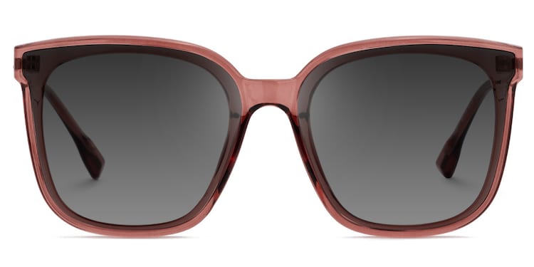 Tammie Square Red Sunglasses