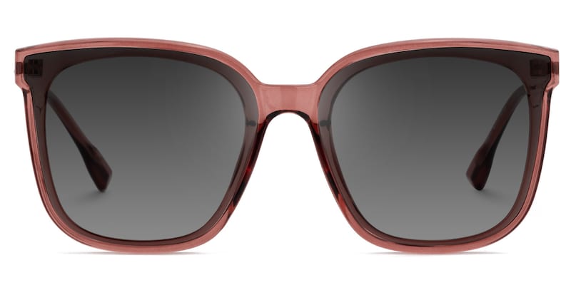 Tammie Square Red Sunglasses