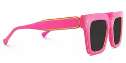 Gilberto Square Bright Pink Glasses3