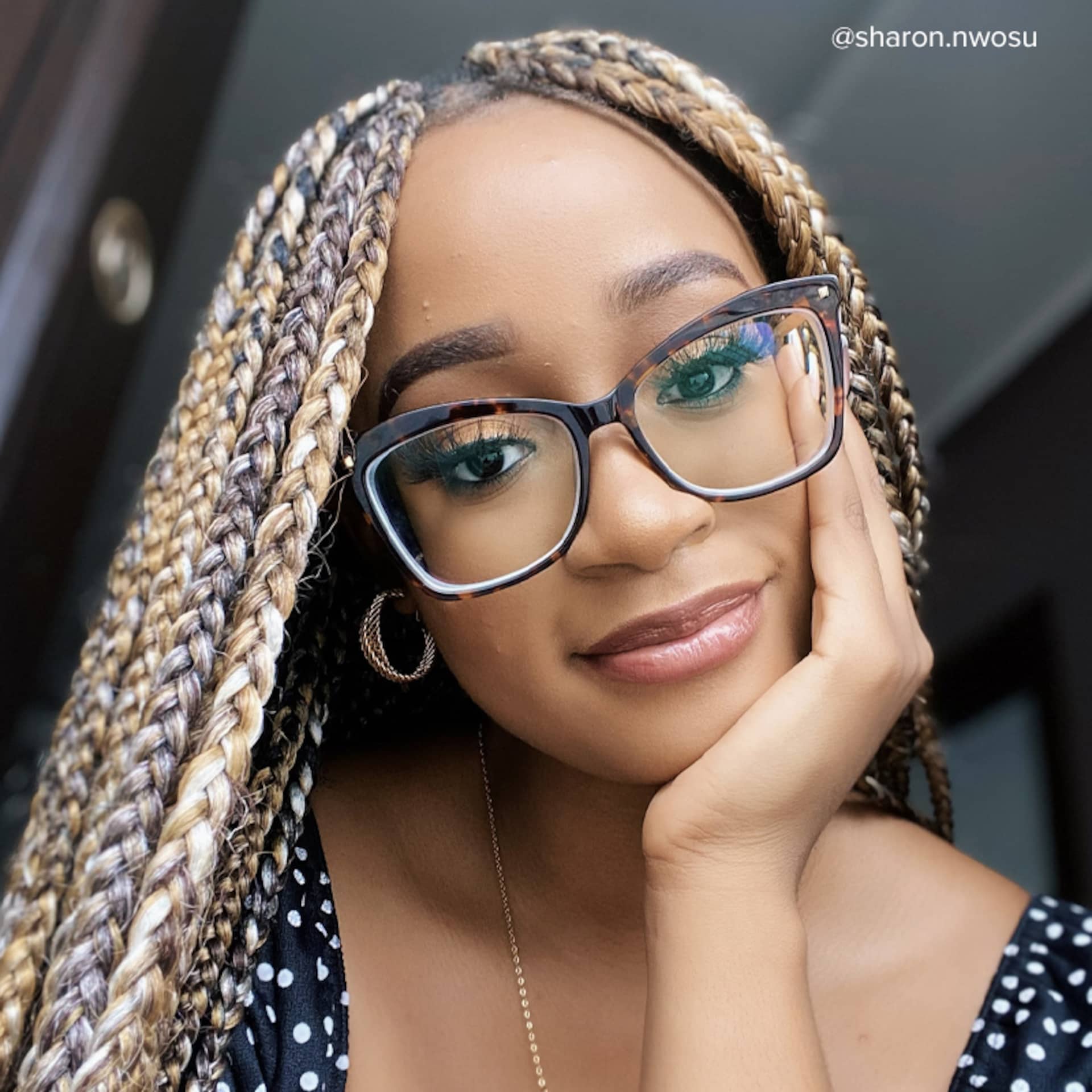 Isaebella Butterfly Tortoise Frame Glasses | Zeelool Optical5