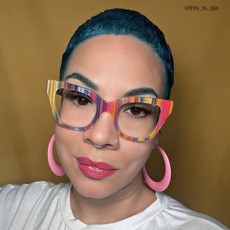 Gallant Cateye Multicolor Glasses7