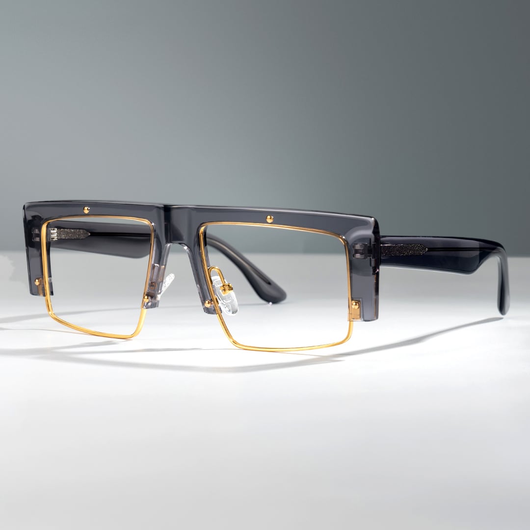 Maldonado Rectangle Gray Glasses
