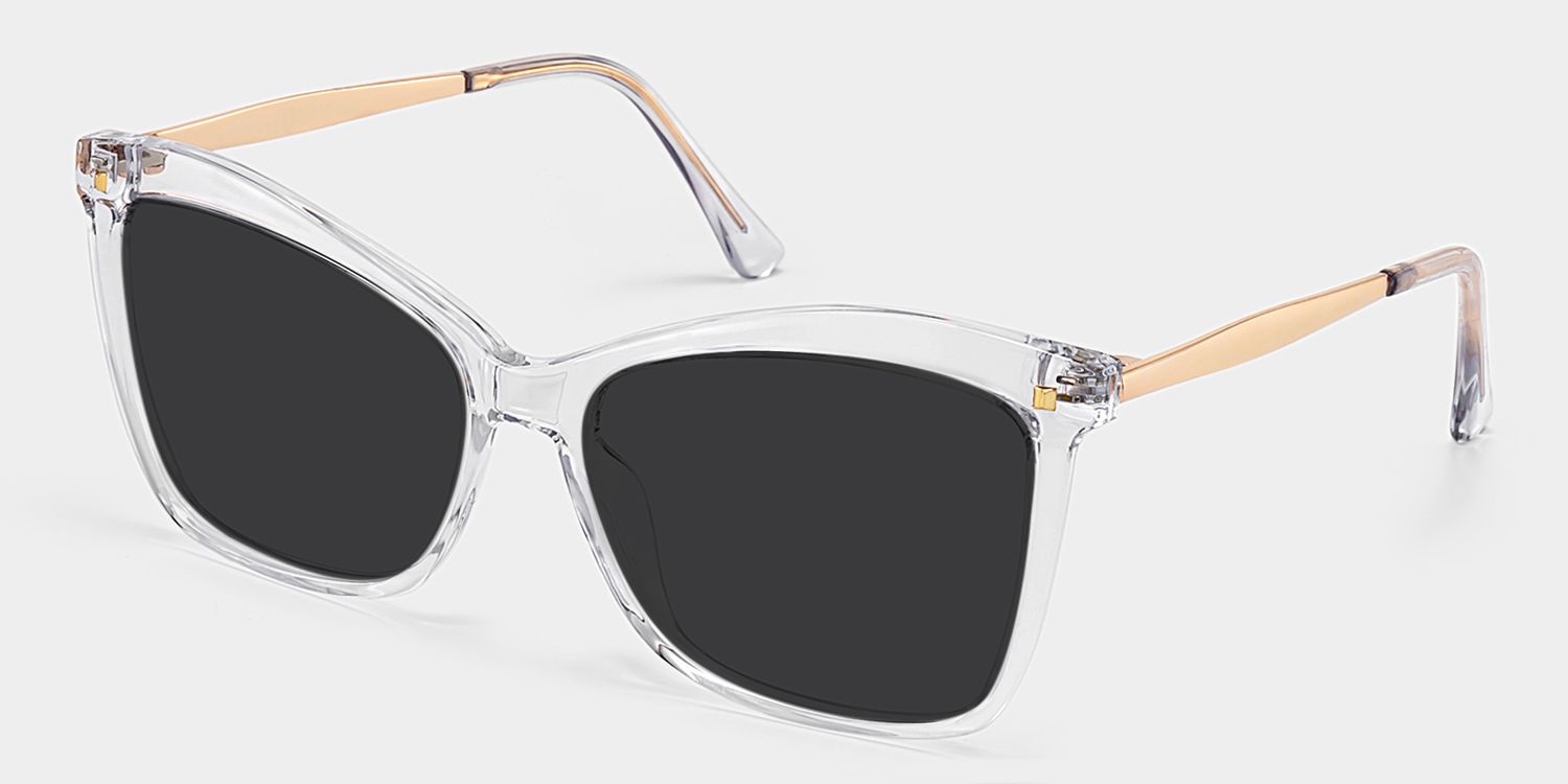 Isaebella Butterfly Clear Sunglasses | Zeelool Glasses2