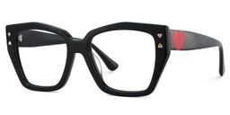 Jemia Black Butterfly Glasses3