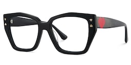 Jemia Butterfly Black Glasses3