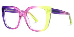 Carrero Square Multicolor Glasses1