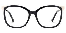 Nico Square Black White Glasses1