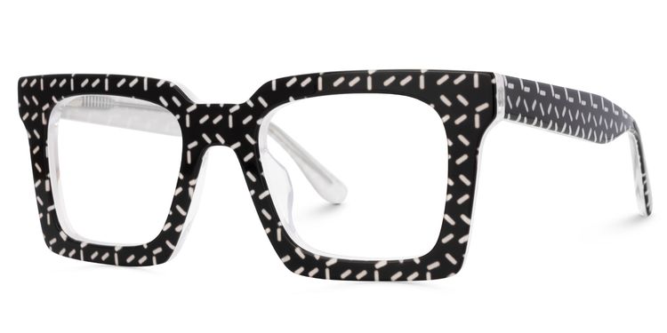 Kevin Square Two-Tone Glasses