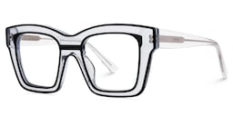 Legette Square Black Glasses1