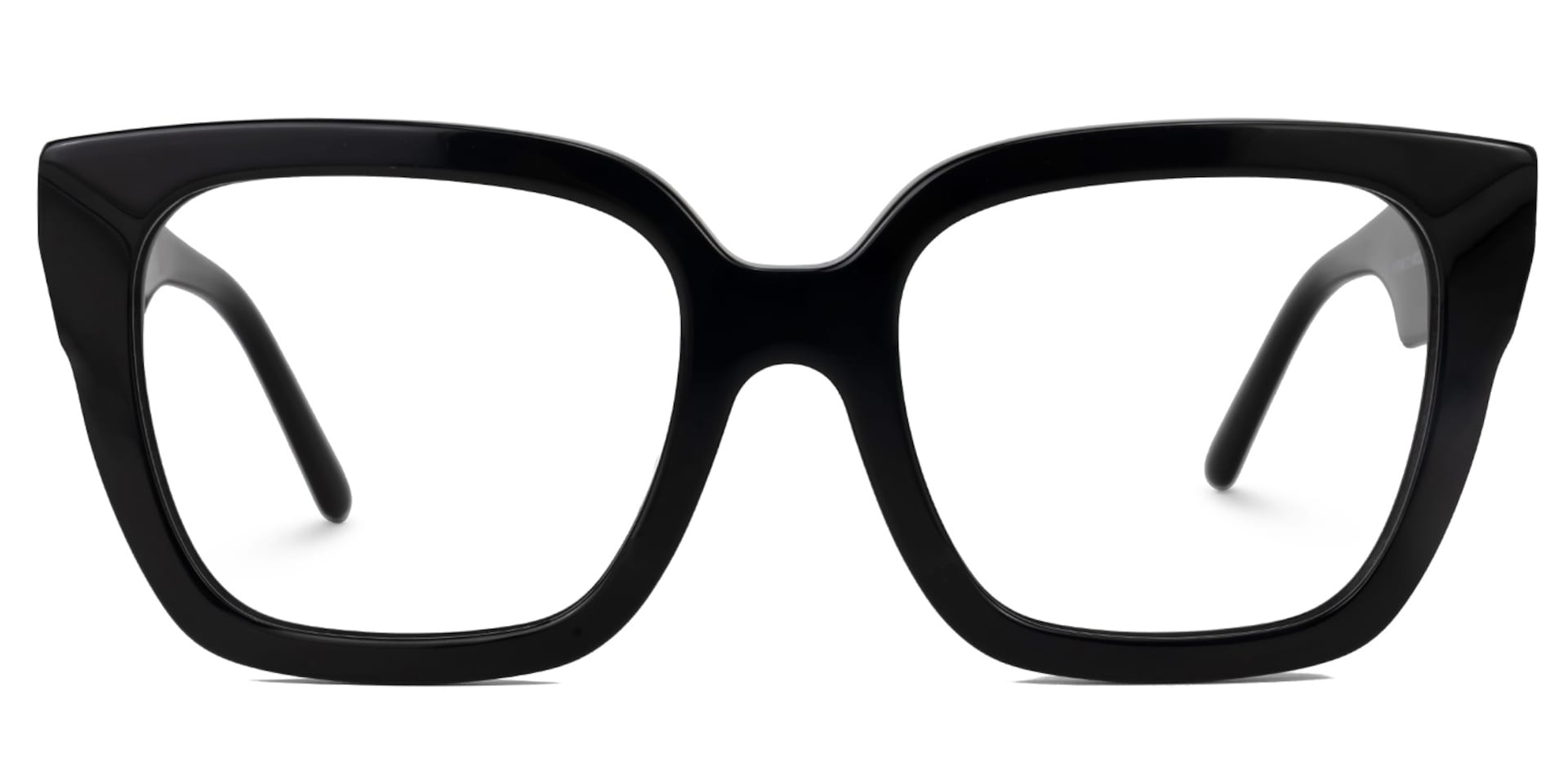 Rainna Square Black Glasses1