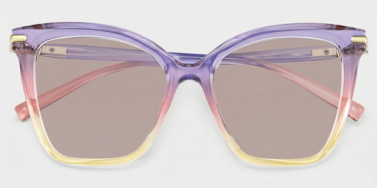 Lamar Multicolor Frame Glasses with Butterfly Frame Online | ZEELOOL1
