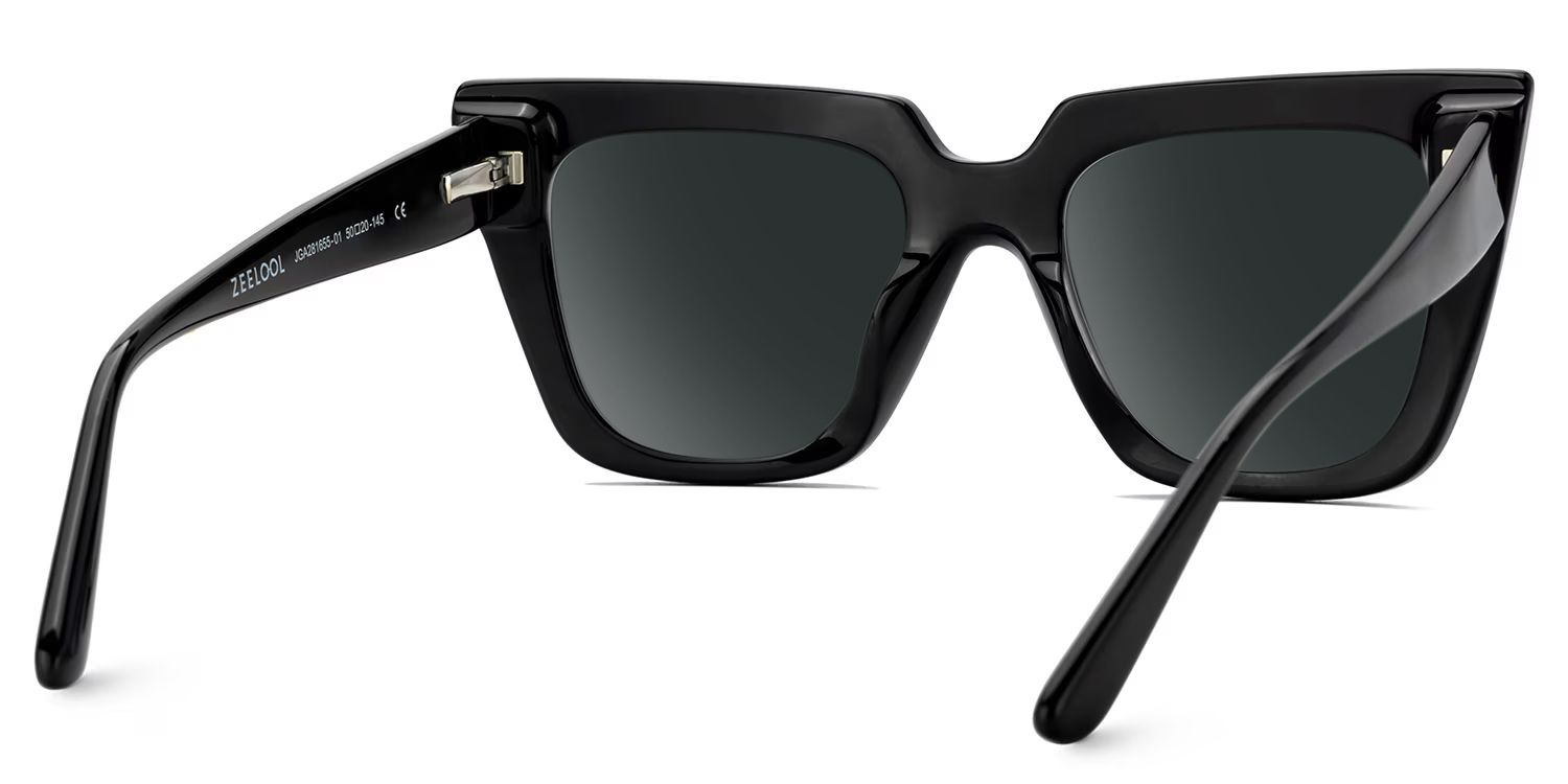 Leopard Print Cat Eye Sunglasses With Black Temple4