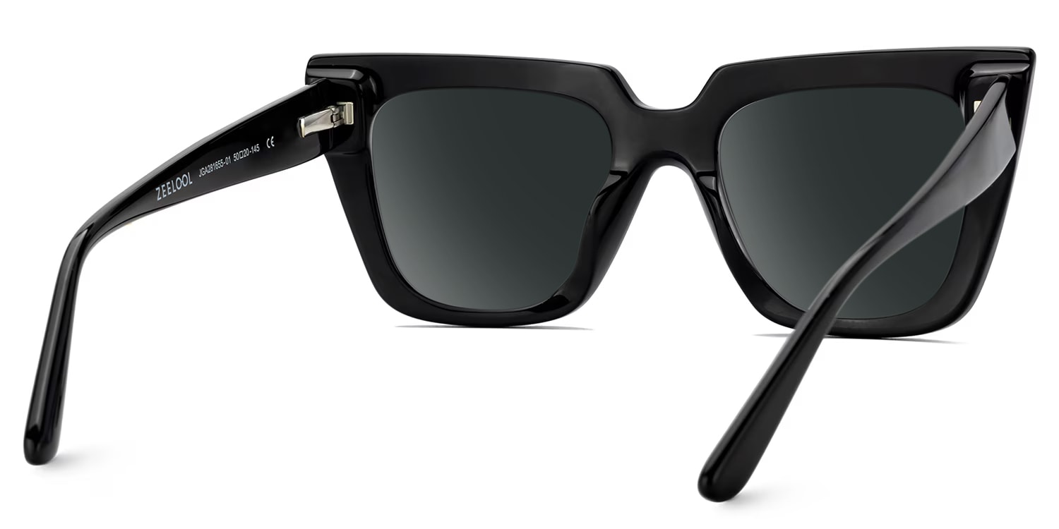 Leopard Print Cat Eye Sunglasses With Black Temple4