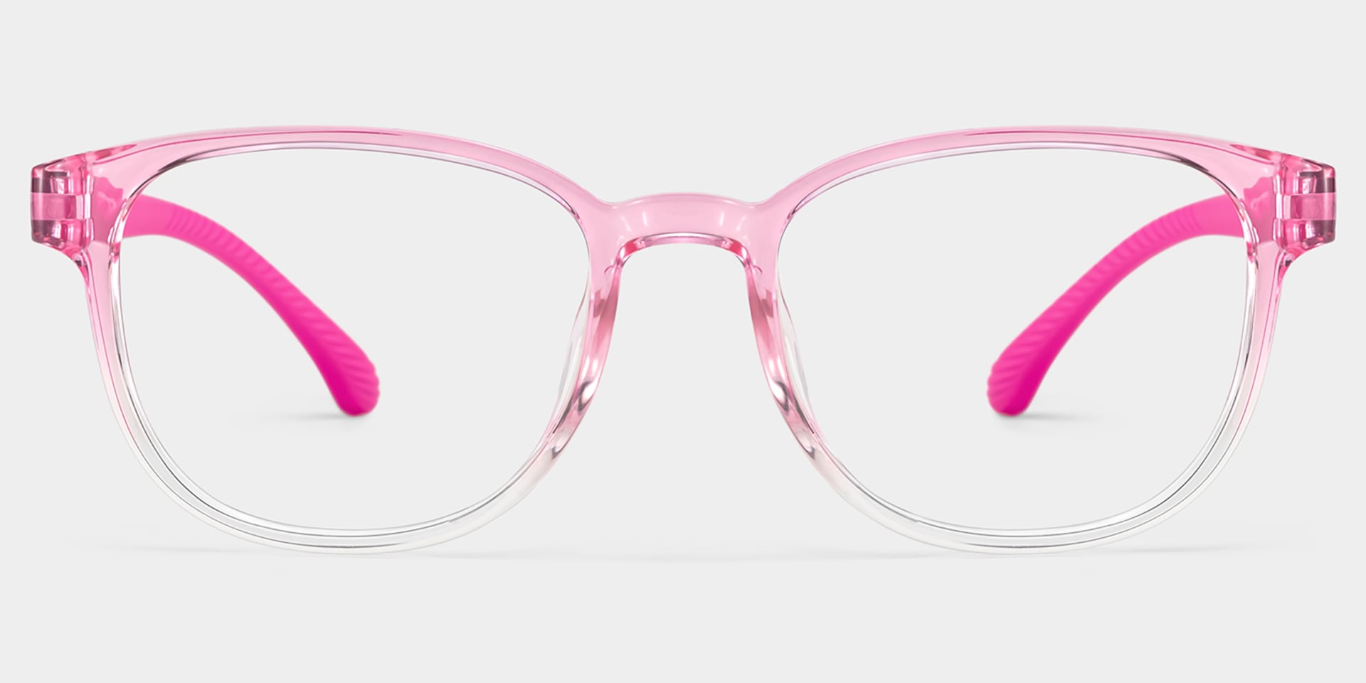 Dale Round Pink Frame Eyeglasses for Pre-tweens1
