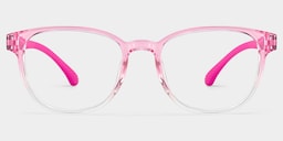 Dale  Round Pink Glasses1