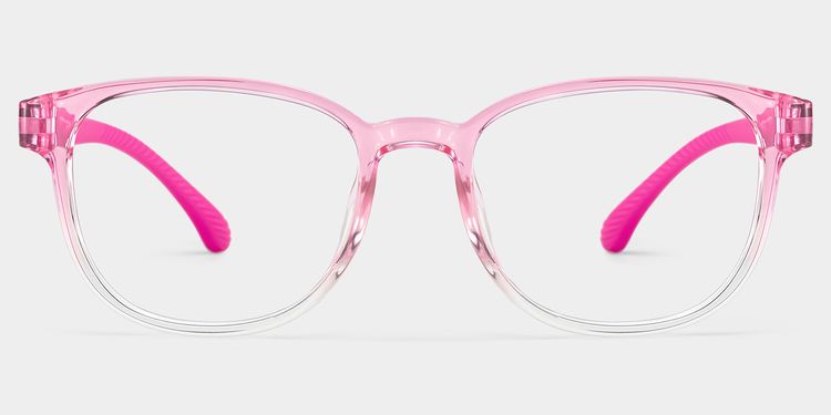 Dale  Round Pink Glasses
