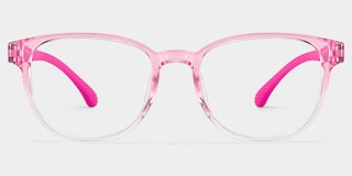 Dale  Round Pink Glasses1