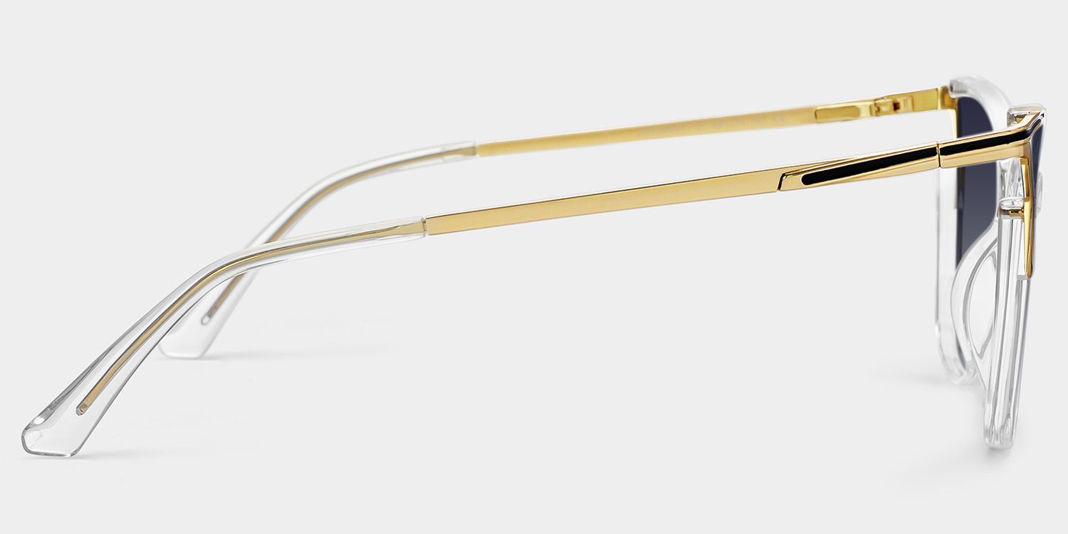 Yomary Mixed Clear Cat Eye Frame Sunglasses | ZEELOOL3