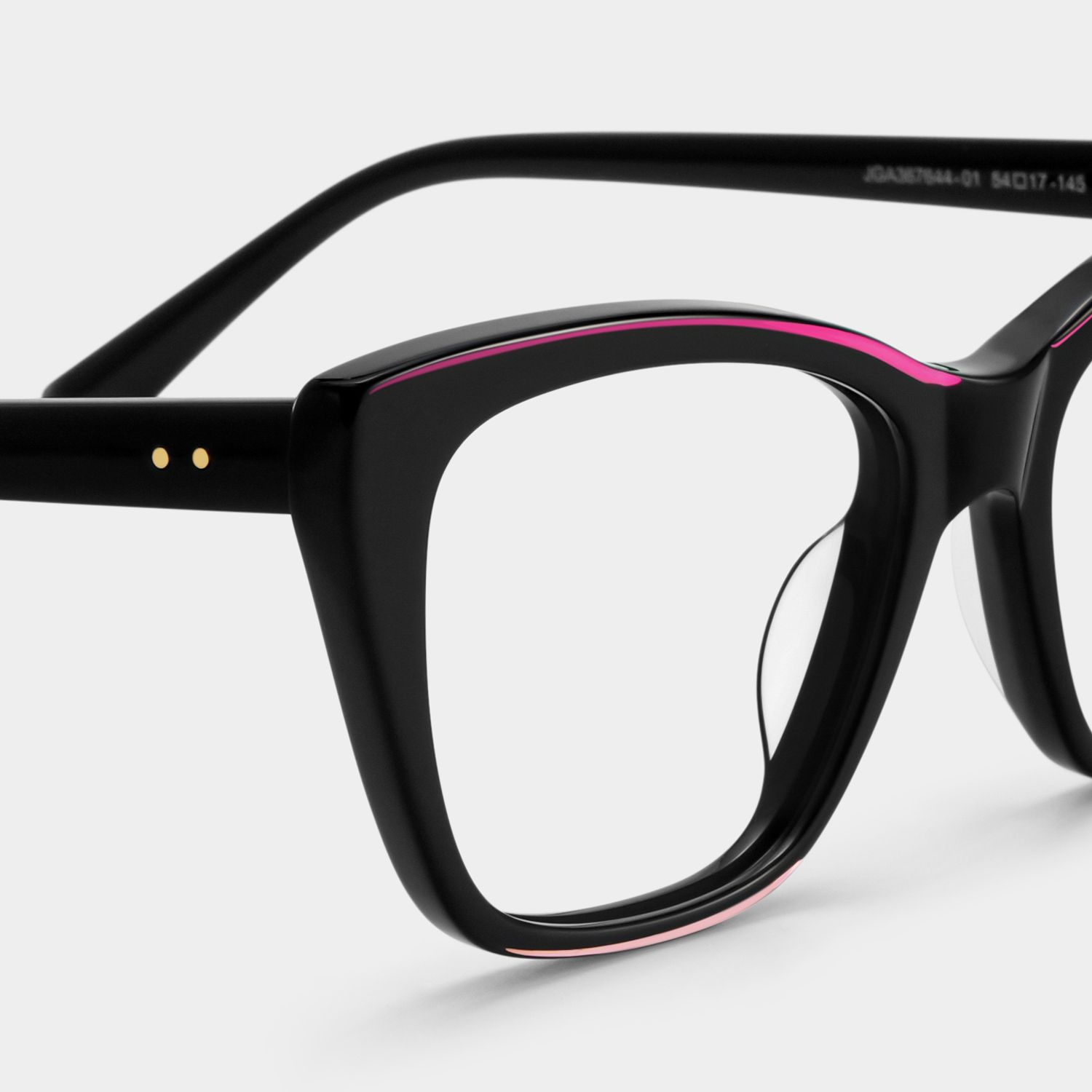 Seraphina Black Butterfly Acetate Frame Eyeglasses | ZEELOOL5