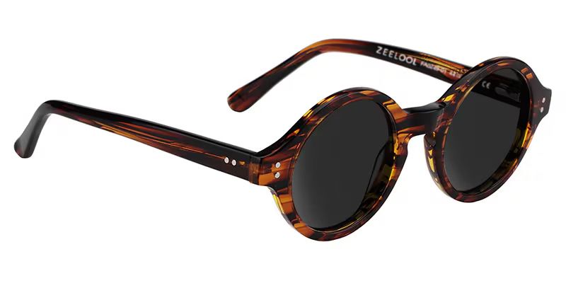 Giggs Round Sunglasses  | Zeelool Glasses2