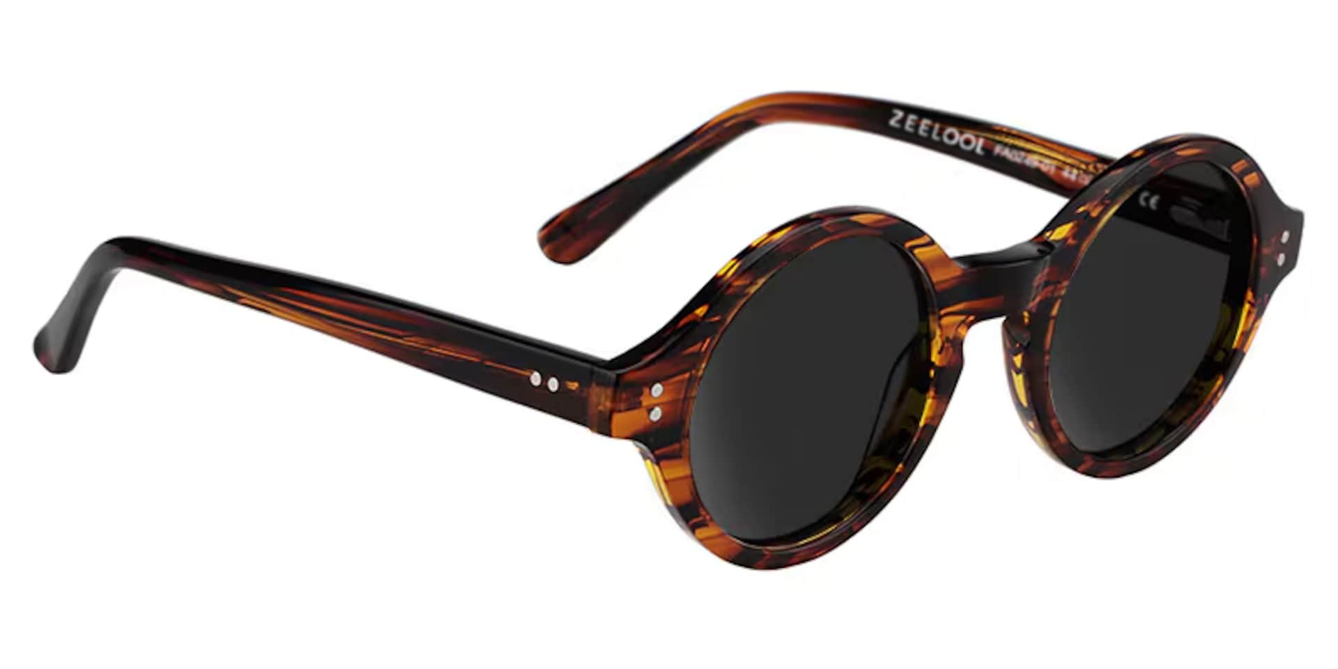 Giggs Round Sunglasses  | Zeelool Glasses2