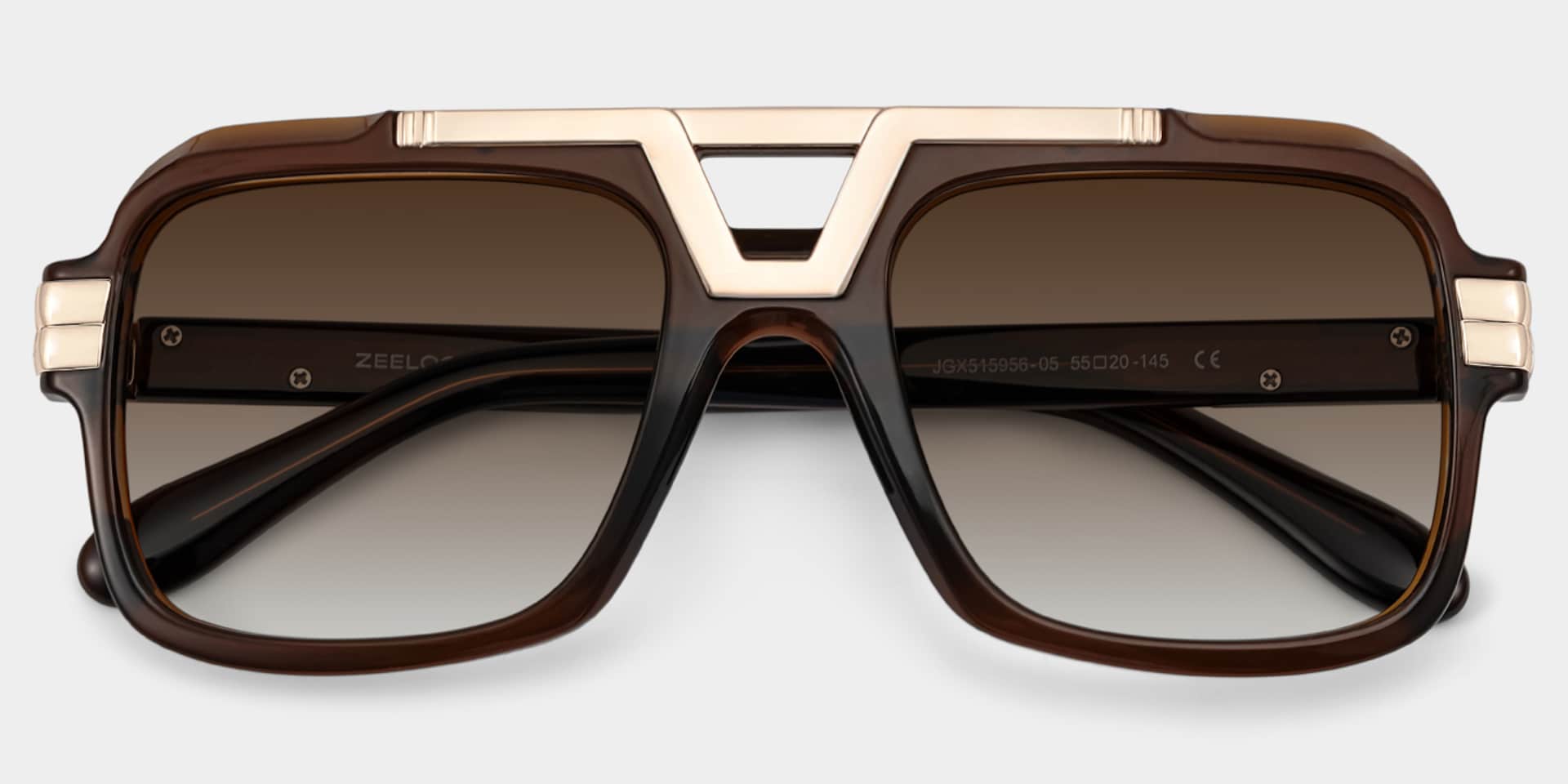 Croswell brown aviator glasses Online | ZEELOOL1