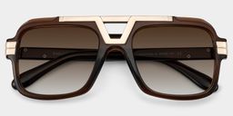 Croswell Brown Aviator Sunglasses1