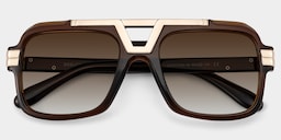 Croswell Aviator Brown Glasses1