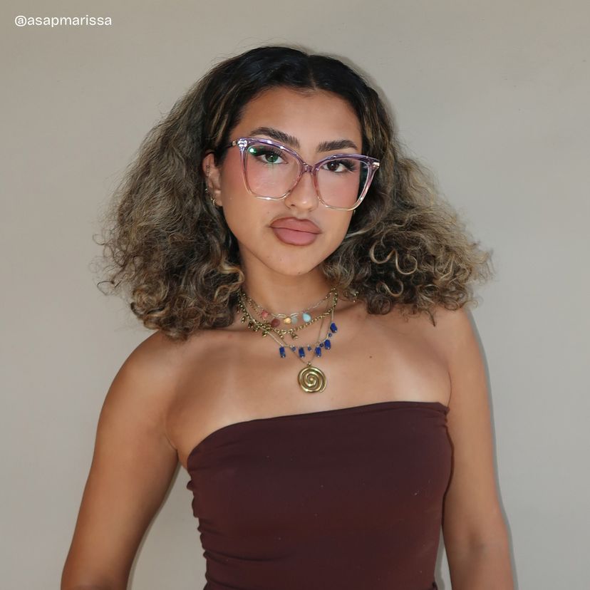 Lamar Butterfly Multicolor Glasses