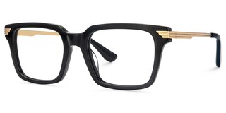 Sayoum Rectangle Black Glasses3