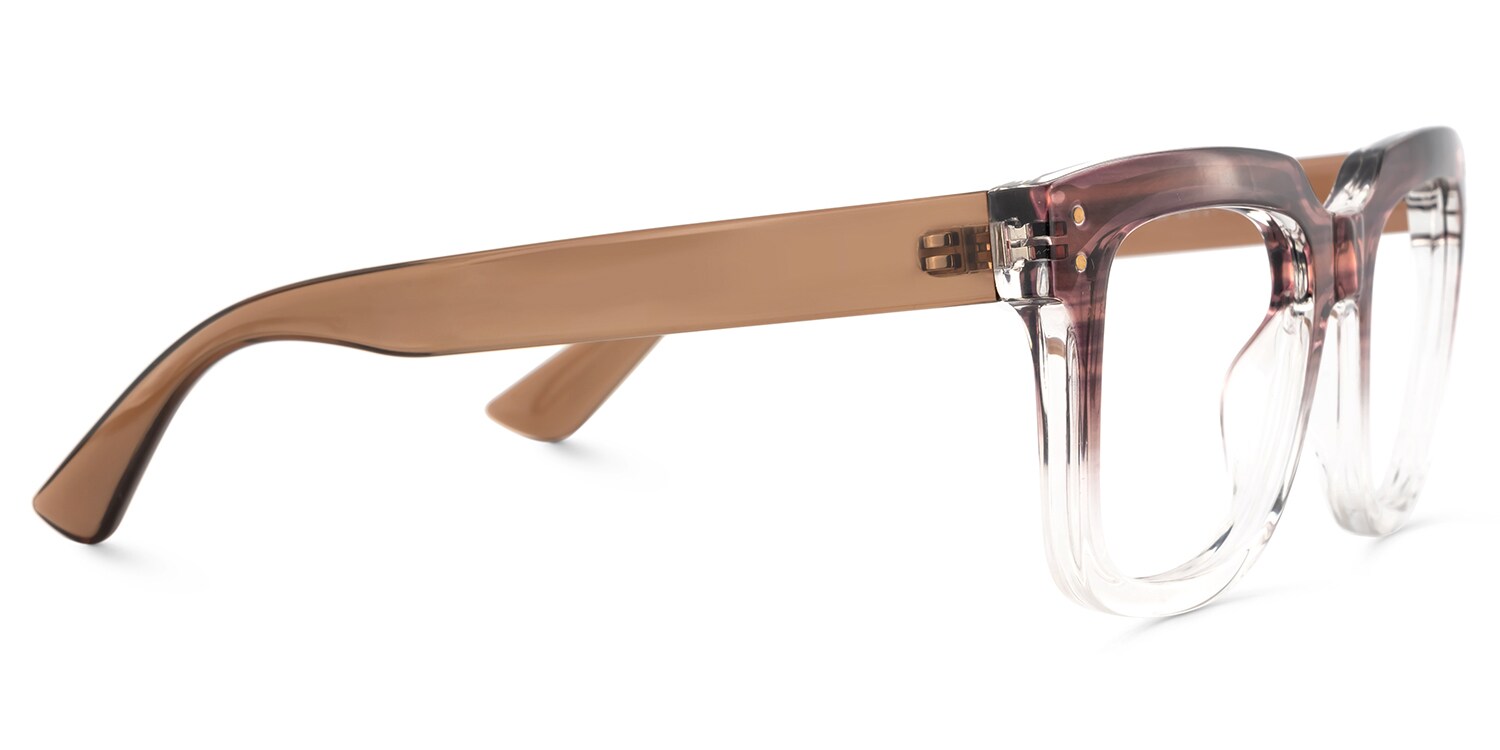 Square Spectacles For Men In Two-Tone Color4