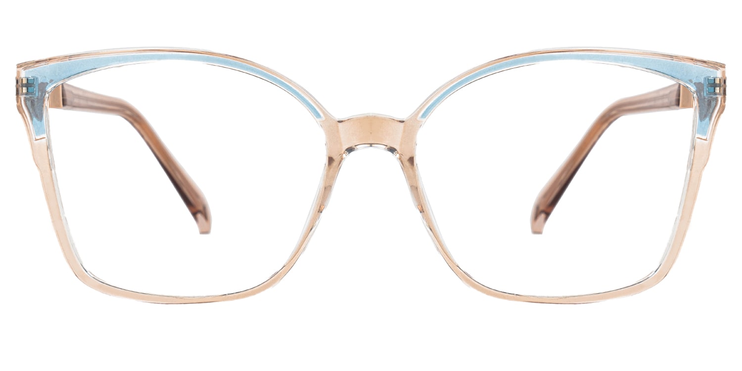 Cateye Elice Champagne Glasses deals -Zeelool Glasses0