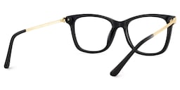 Vibert Rectangle Black Glasses5
