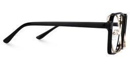 Nellie Aviator Black-Gold Glasses4