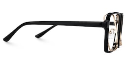 Nellie Aviator Black-Gold Glasses4