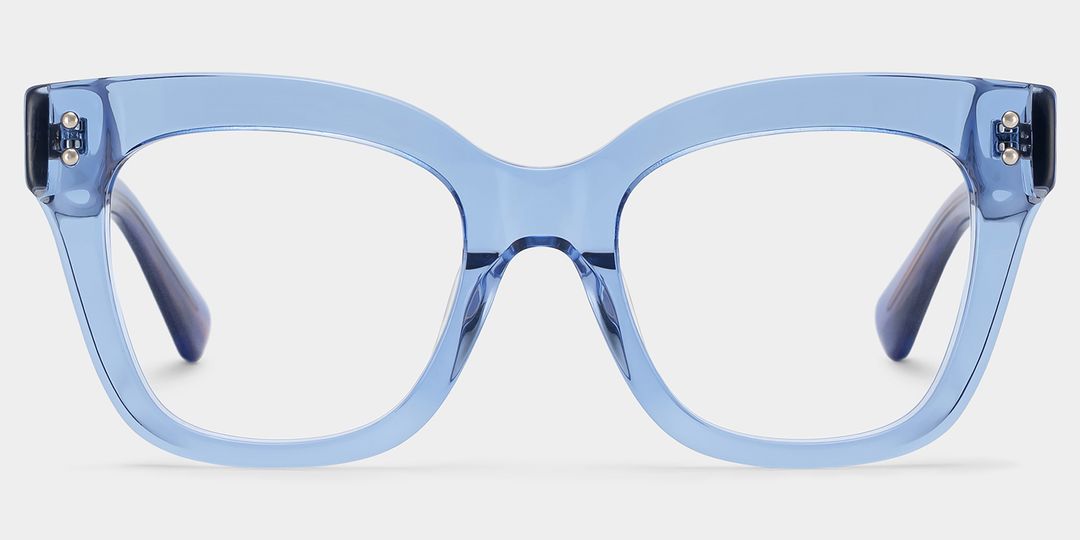 Stella Blue Butterfly Glasses