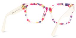 Scicluna Floral Square Glasses5