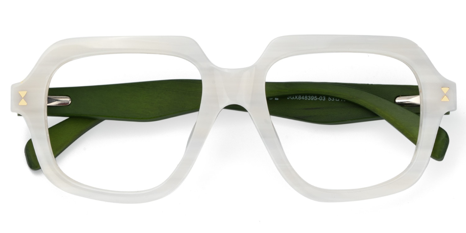 Faubion Geometric Black Glasses2