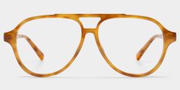 Drew Tortoise Aviator Glasses1