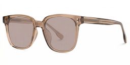 Donnalyn Square Brown Glasses1