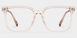 Zeyna Square Beige Glasses1