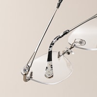 Seth Rectangle Silver Glasses2