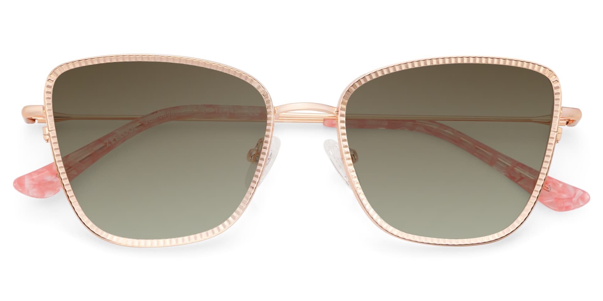 Rose Gold Metal Glasses Frames1