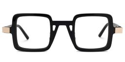 Bratton Square Black Glasses0