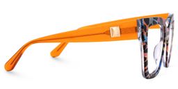 Ruby Square Leopard Print Glasses3